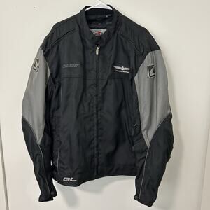 Honda Goldwing Jacket Mens 2XL Joe Rocket Black Mesh Motorcycle Coat